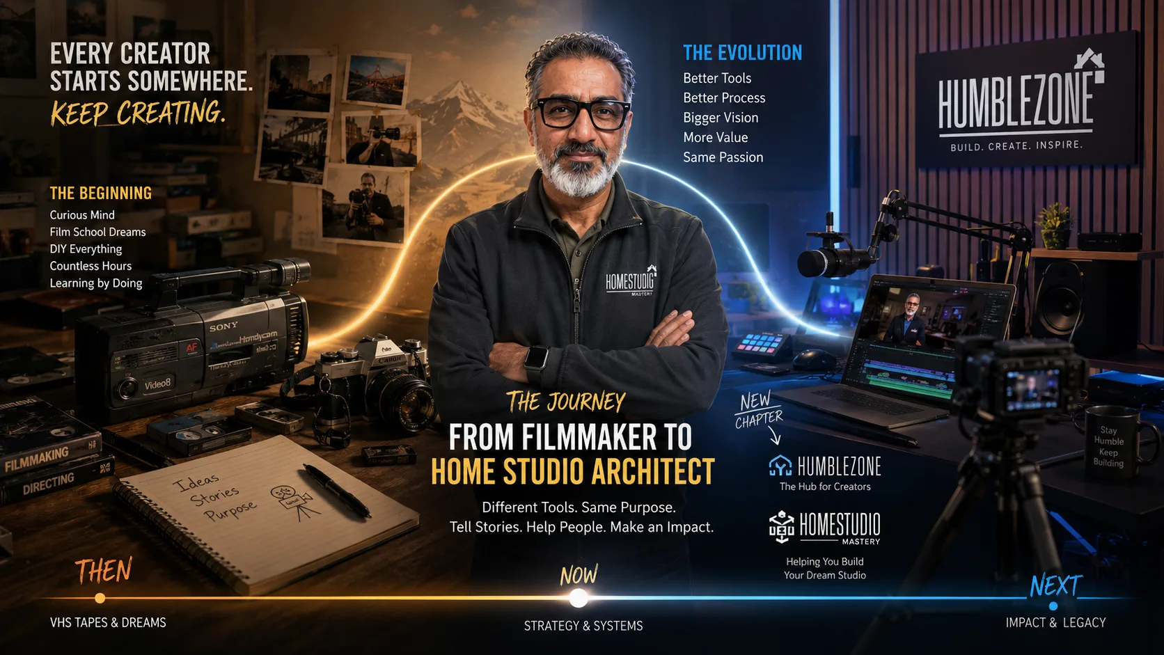 From Behind the Camera to Home Studio Mastery - Junaid Ahmed's Journey