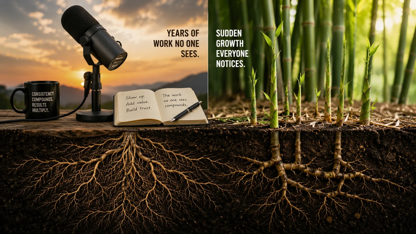 The Chinese Bamboo Tree and What It Taught Me About Podcasting